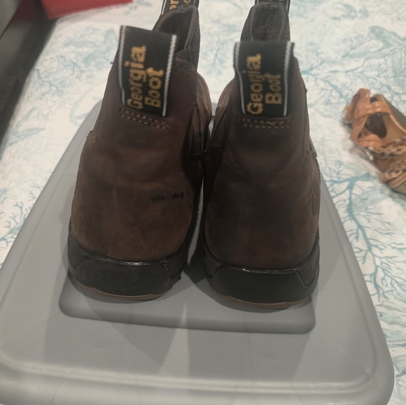 Men's Brand New Georgia Athens Chelsea Waterproof Work Boot, Size 10 - Picture 4 of 6